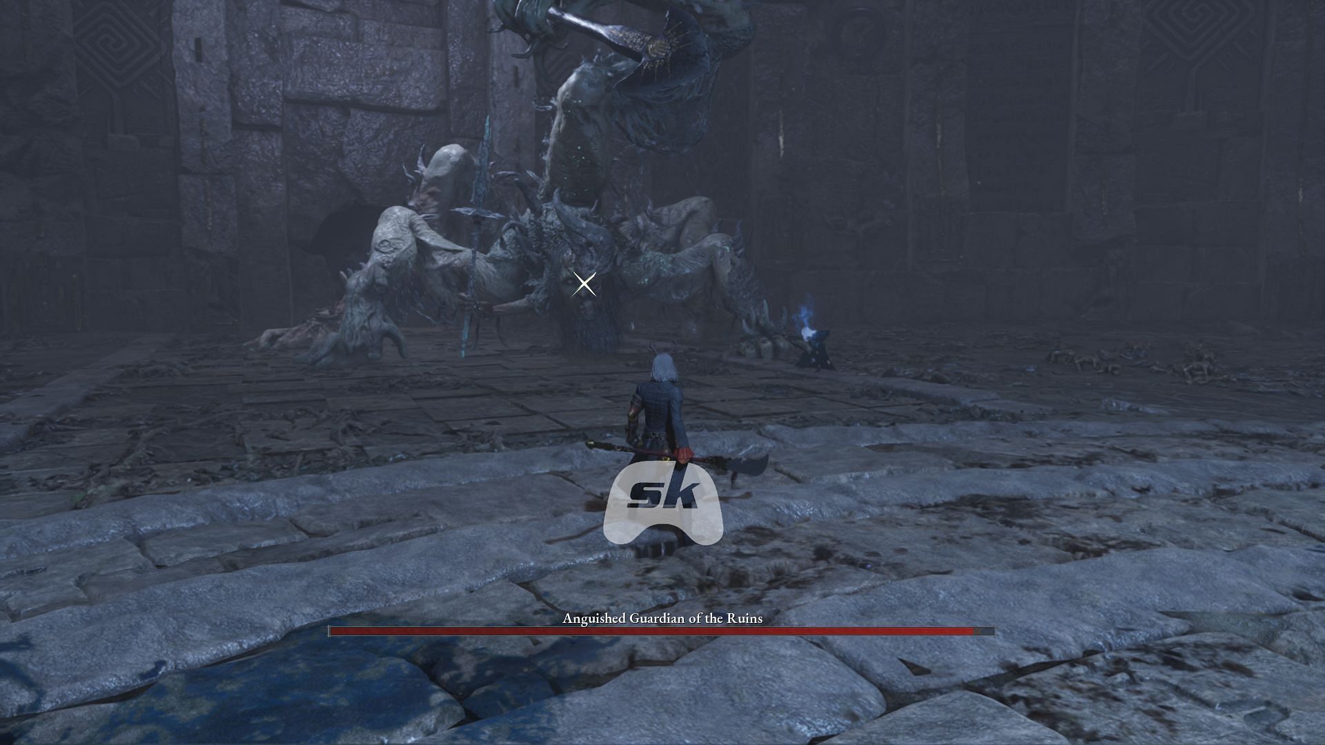 Fighting the boss (Image via Sportskeeda Gaming // Neowiz)